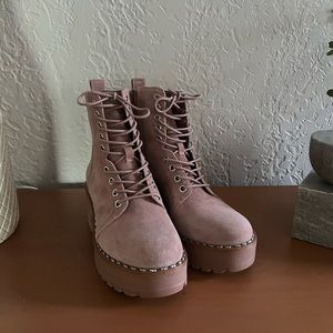 Brand New Vince Camuto Combat Boots - Mecale
